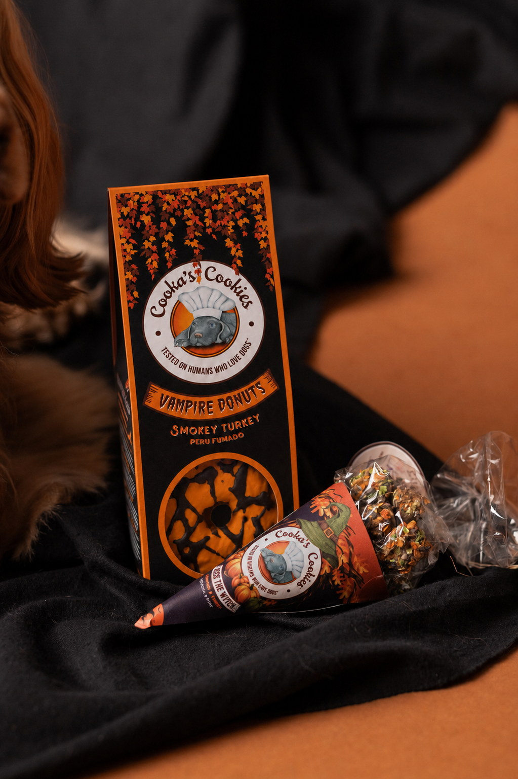 Embrasse la sorcière - Friandises d'Halloween à la dinde et à la citrouille