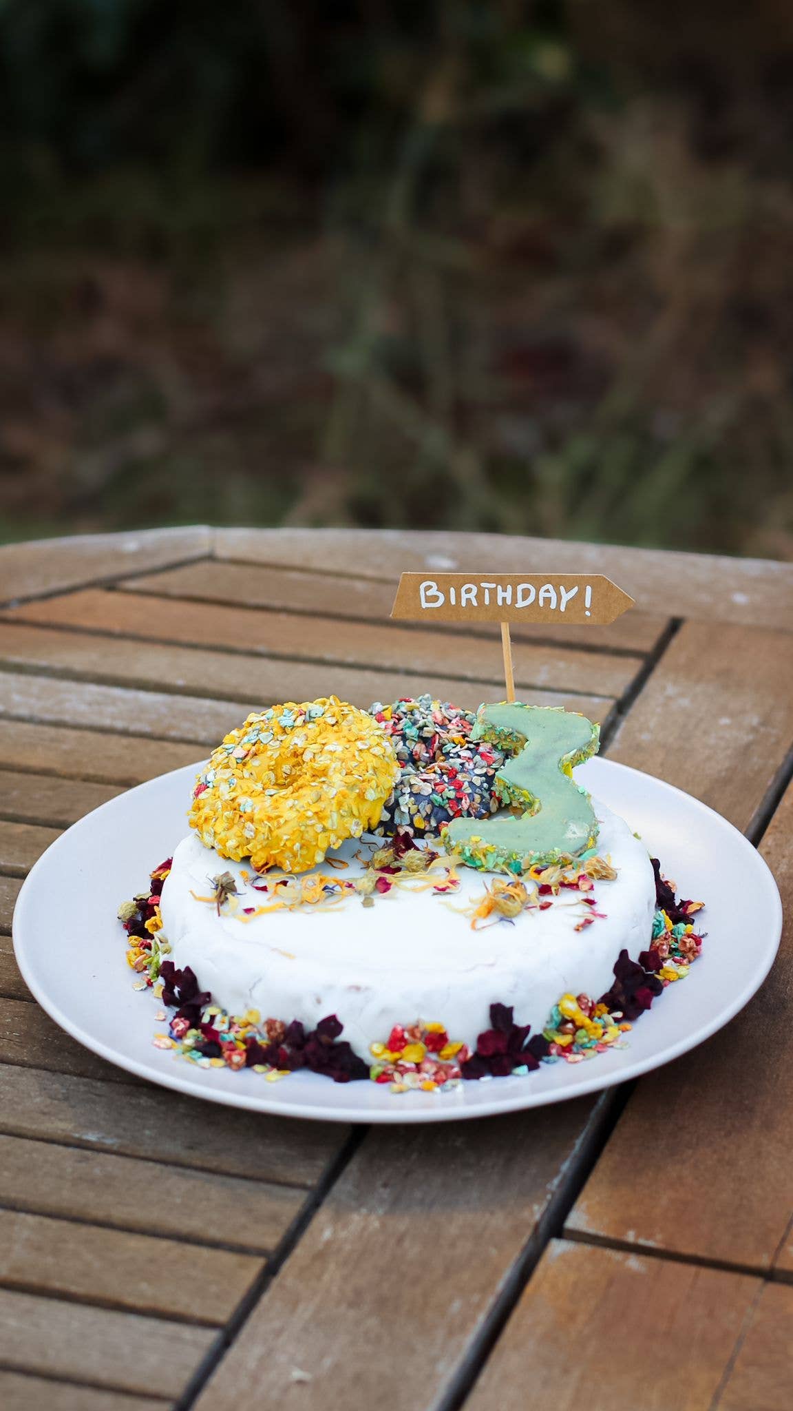 Rainbow Dogfetti - Paillettes superaliments pour gâteau et nourriture