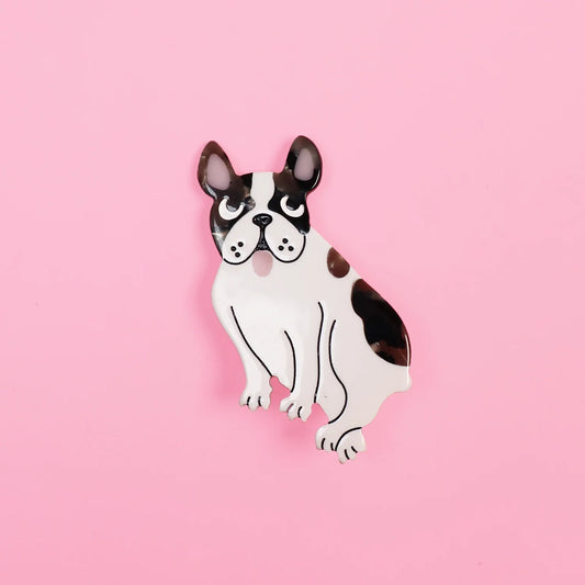 Pince à cheveux Bouledogue français