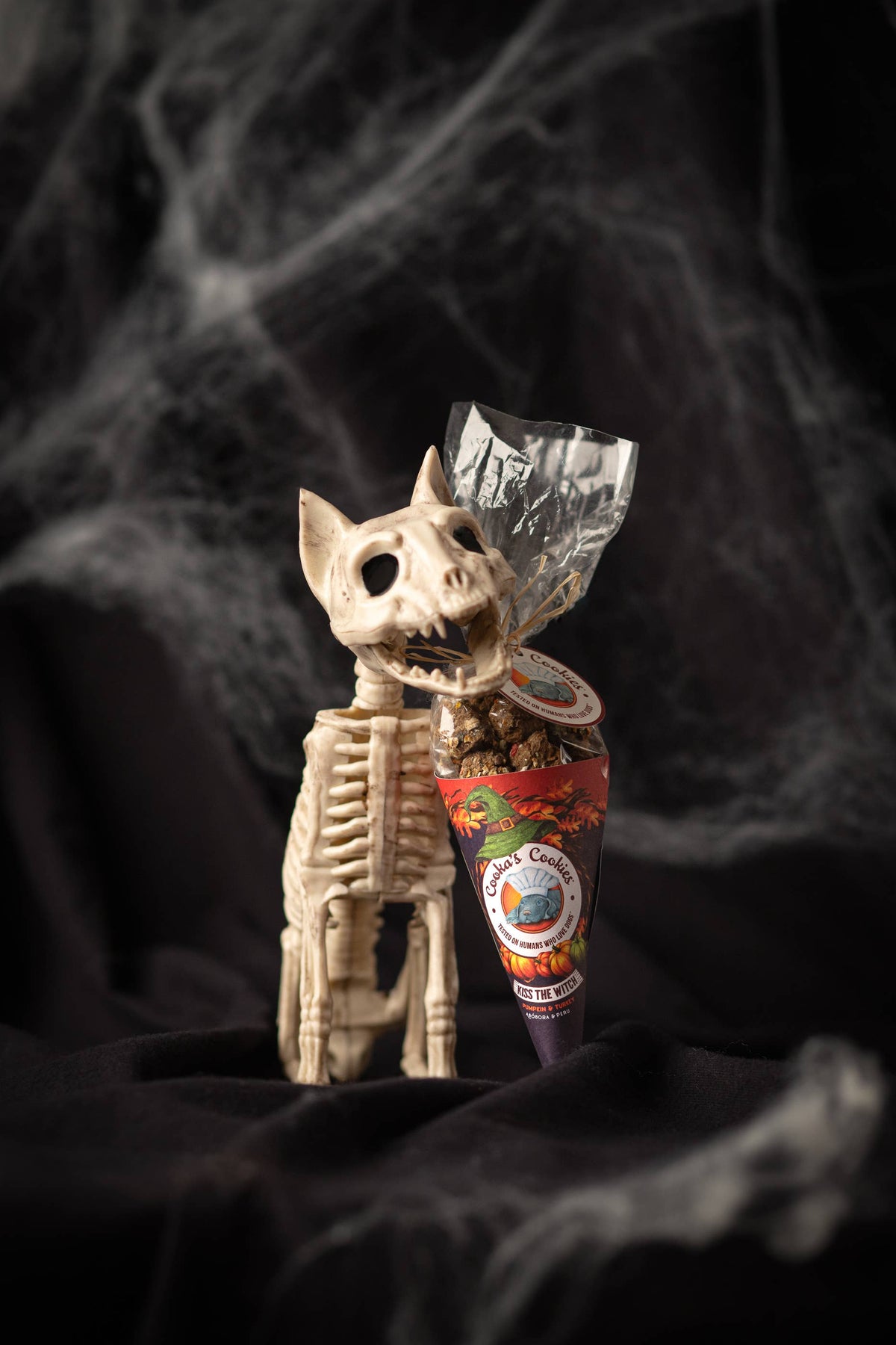 Embrasse la sorcière - Friandises d'Halloween à la dinde et à la citrouille