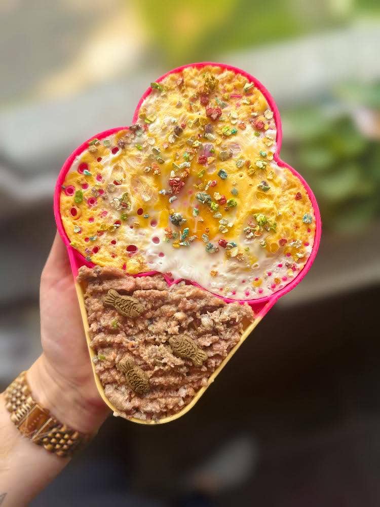 Rainbow Dogfetti - Paillettes superaliments pour gâteau et nourriture