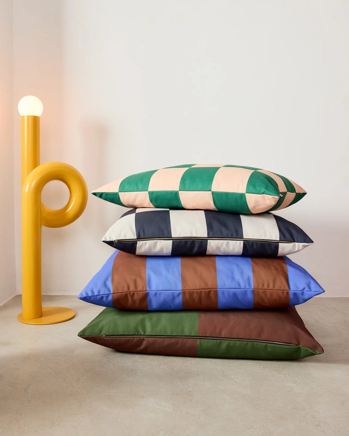 Lit coussin- Le Fritz- Rayé violet