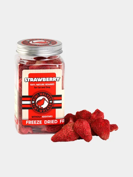 Friandises lyophilisées FRAISES pour chien & chat