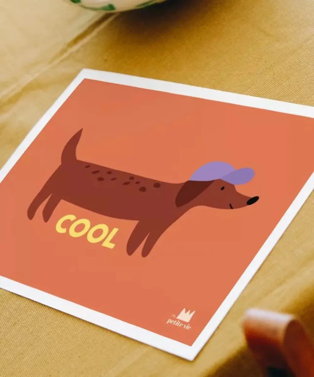 Affiche Cool Chien