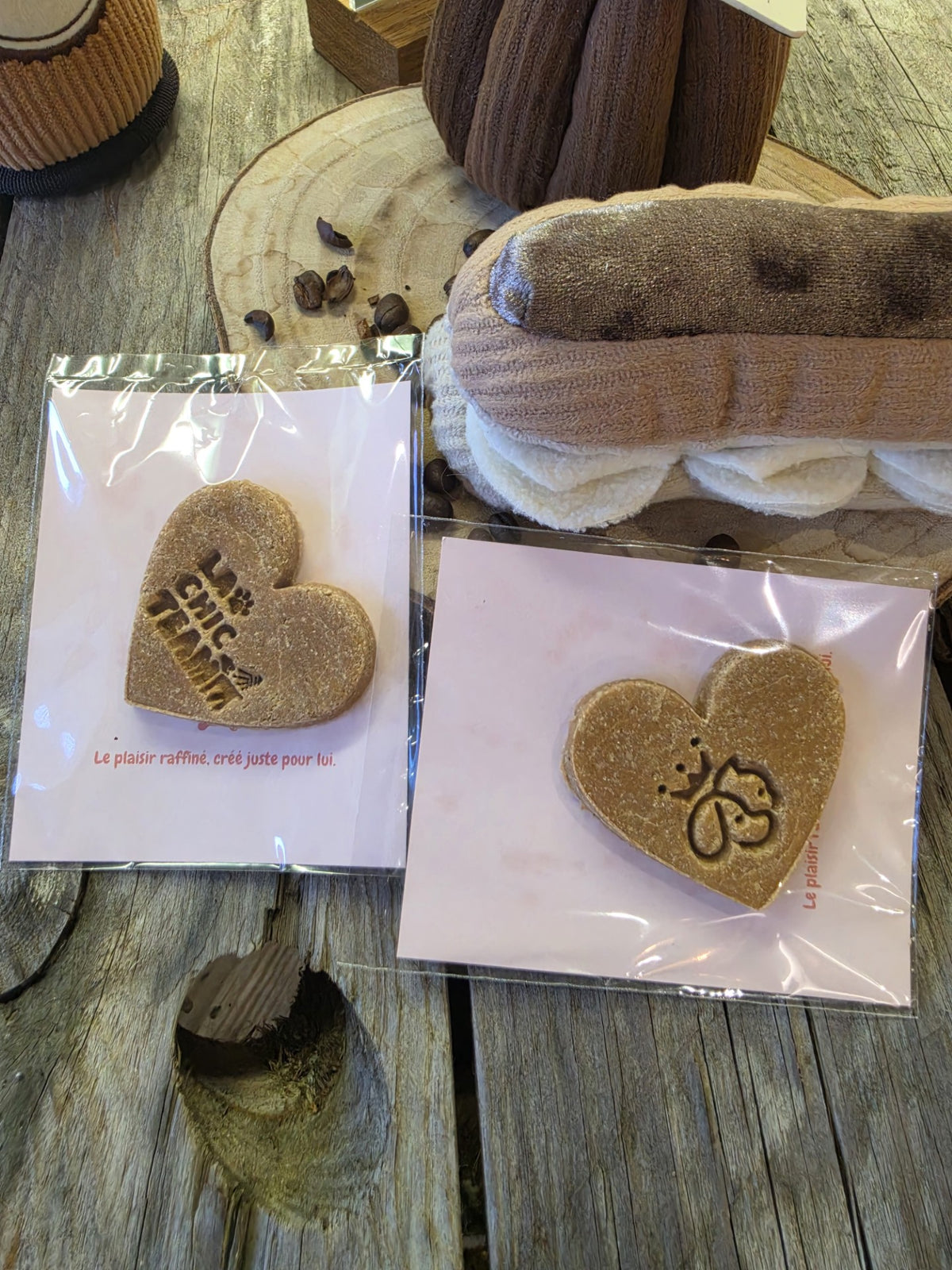 Biscuits pour chien – Les cœurs de La Chic Team