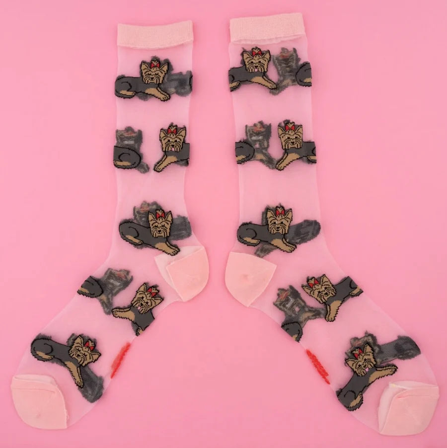 Chaussettes transparentes Yorkshire