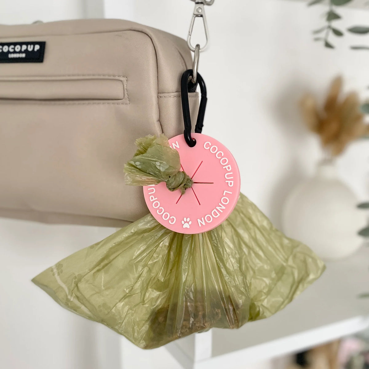 accroche sac à déjection ROSE