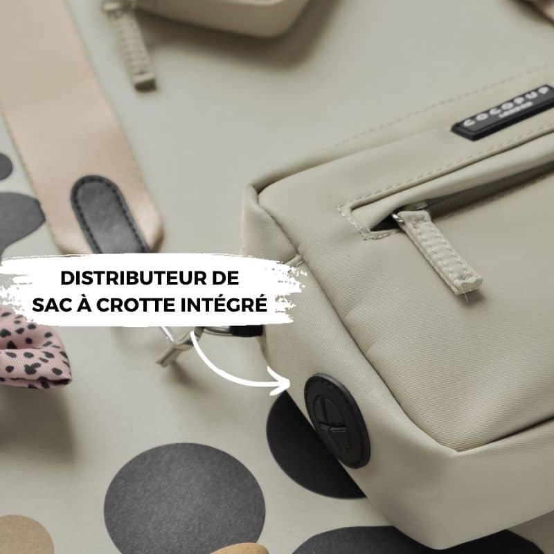 Sac de promenade pour chien Caramel Latte