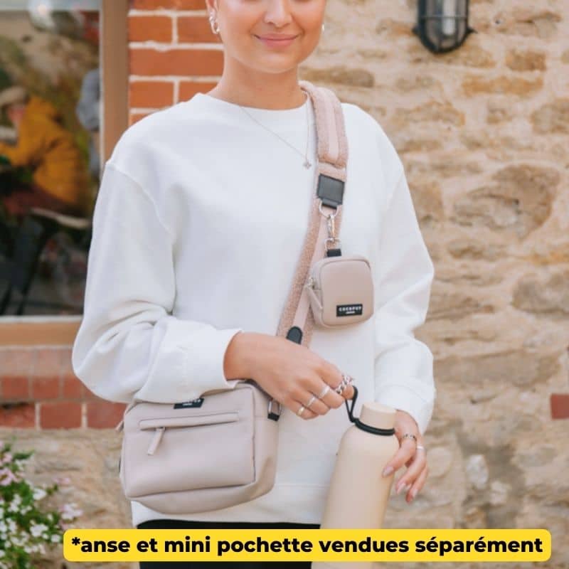 Sac de promenade pour chien Caramel Latte