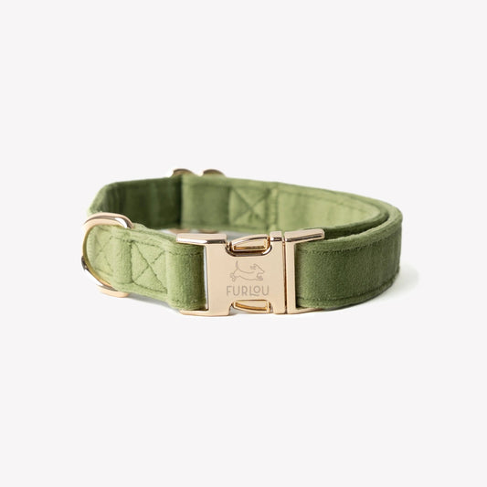 Collier Velvet- Green- Furlou