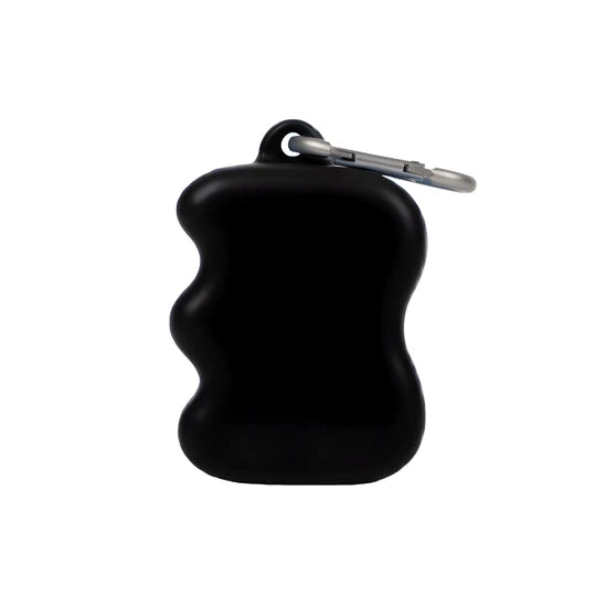 Distributeur de friandises en silicone noir