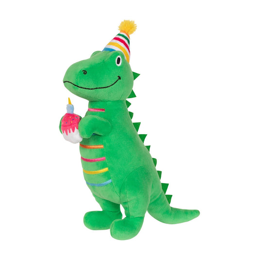 Peluche dinosaure de Noël