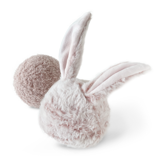 Jouet POP – Balle sonore et peluche lapin