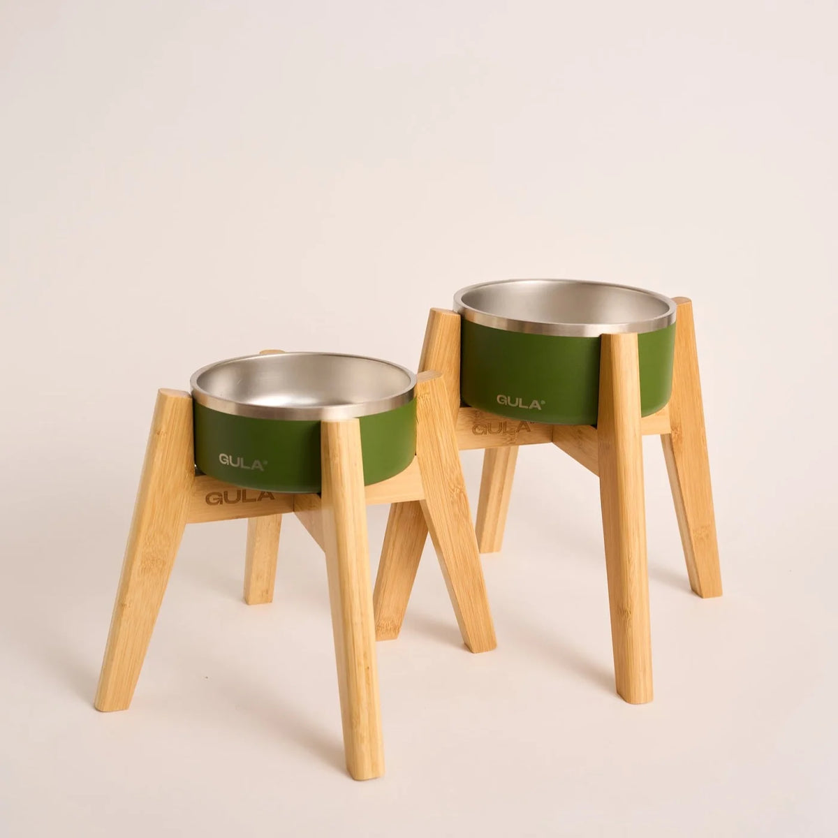 Gamelle-Acier inoxydable-Vert olive