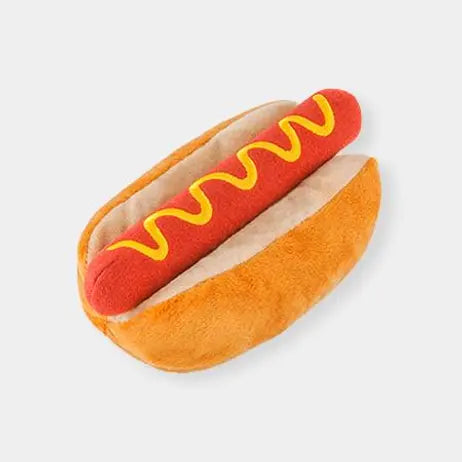 Peluche Hot Dog Mini pour chien