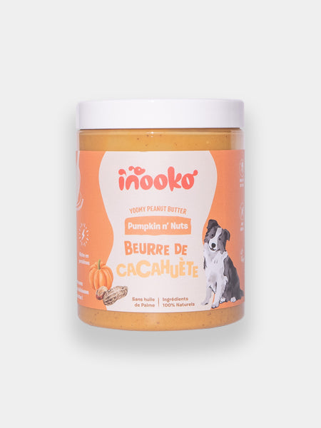 Beurre de cacahuète pour chien-Pumpkin N’ Nuts