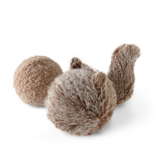 Jouet peluche Squirrel avec balle