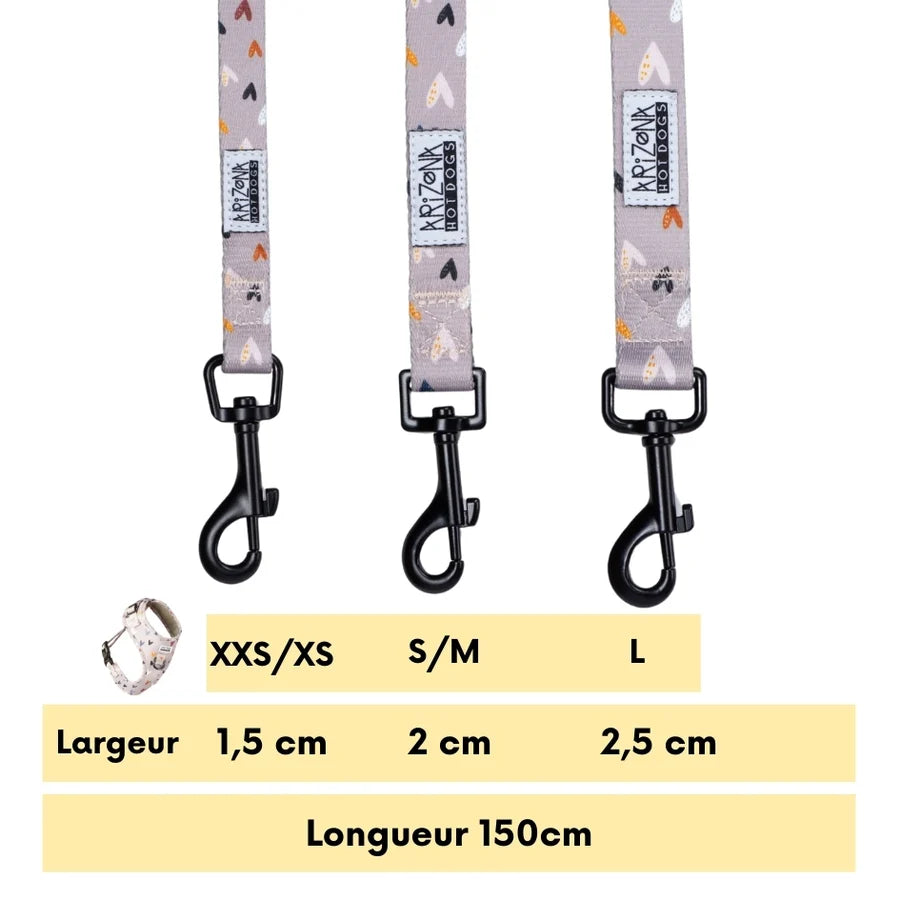Laisse Sweet Love- 1m50