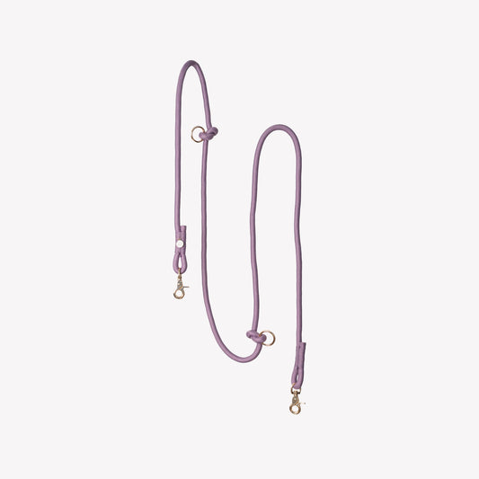 Laisse mains libres corde FURLOU- Lila