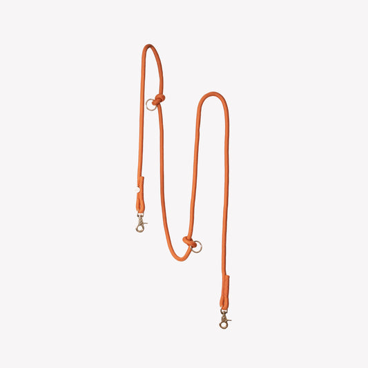Laisse mains libres corde FURLOU- Terracotta