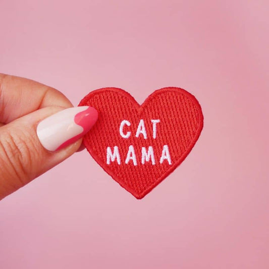 Écusson thermocollant  Cat Mama