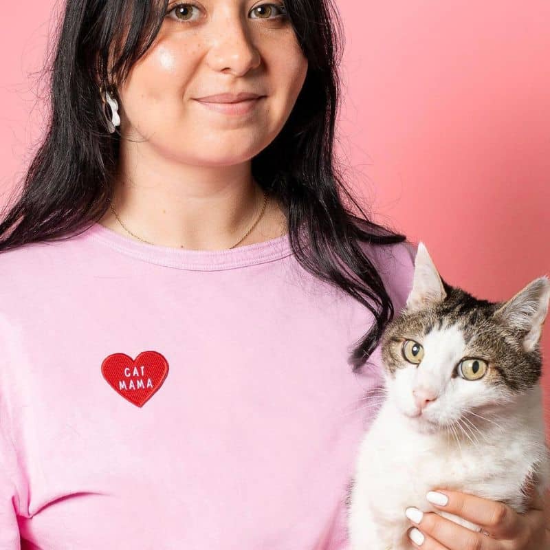 Écusson thermocollant  Cat Mama