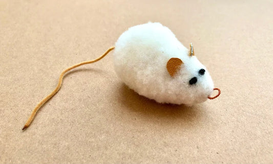 Souris White Interchangeable pour canne A CLIP